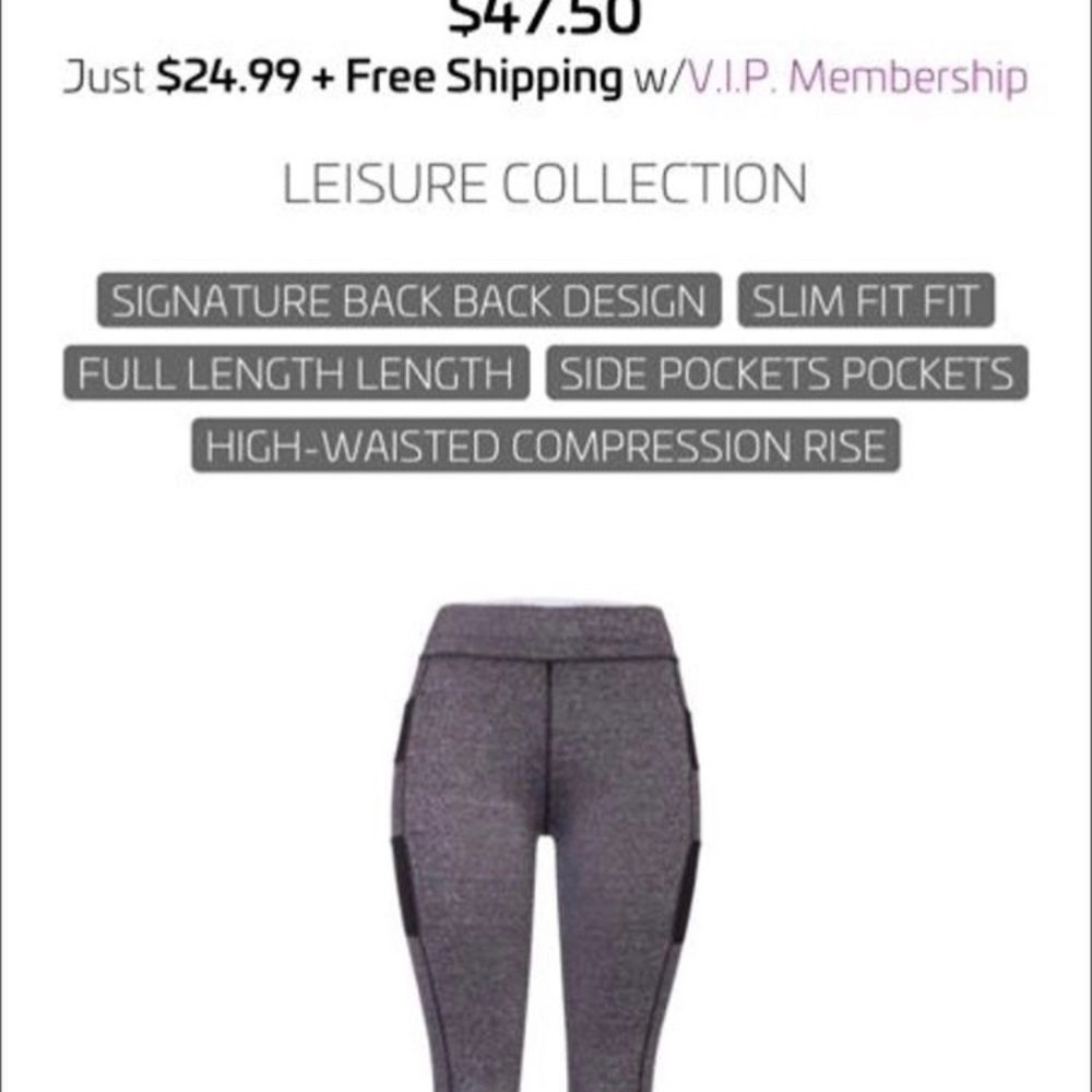 popfit stella leggings